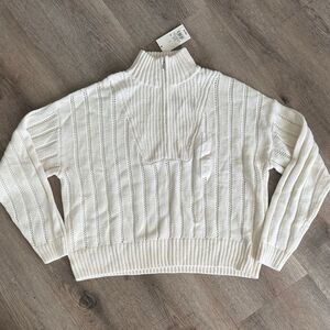 a new day White Turtleneck Sweater